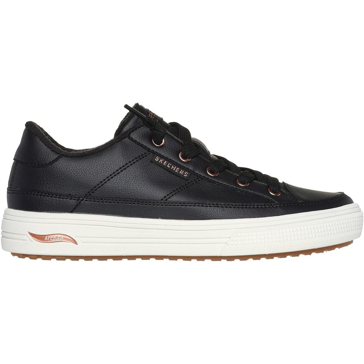Women's Wide Fit Skechers 177189 Arch Fit Arcade On My Way Trainers
