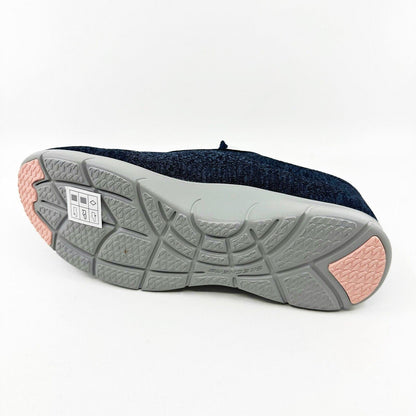 Skechers Arch Fit Refine Lavish Wish Navy Womens Size 6.5 Athletic Sneakers