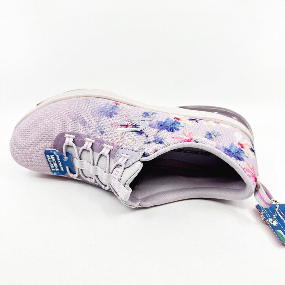 Skechers Skech Air Edge Petal Desires Lavender Womens Size 9.5 Athletic Shoes
