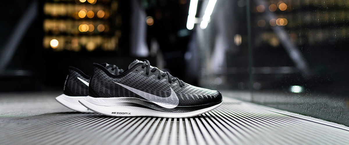 Nike Womens Pegasus Turbo 2 - Black/White-Gunsmoke