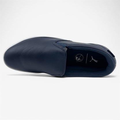 PUMA OG Slip On Palmer Collection Navy Blazer Mens Spikeless Golf Shoes