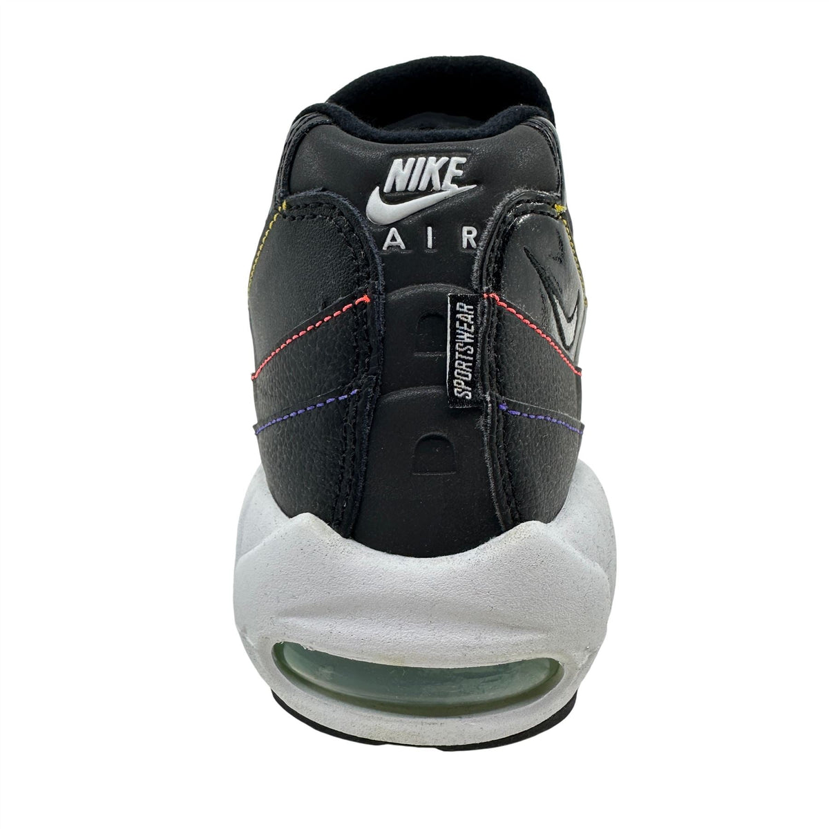 Nike Air Max 95 SE Black Flash Crimson Mens Athletic Sneaker