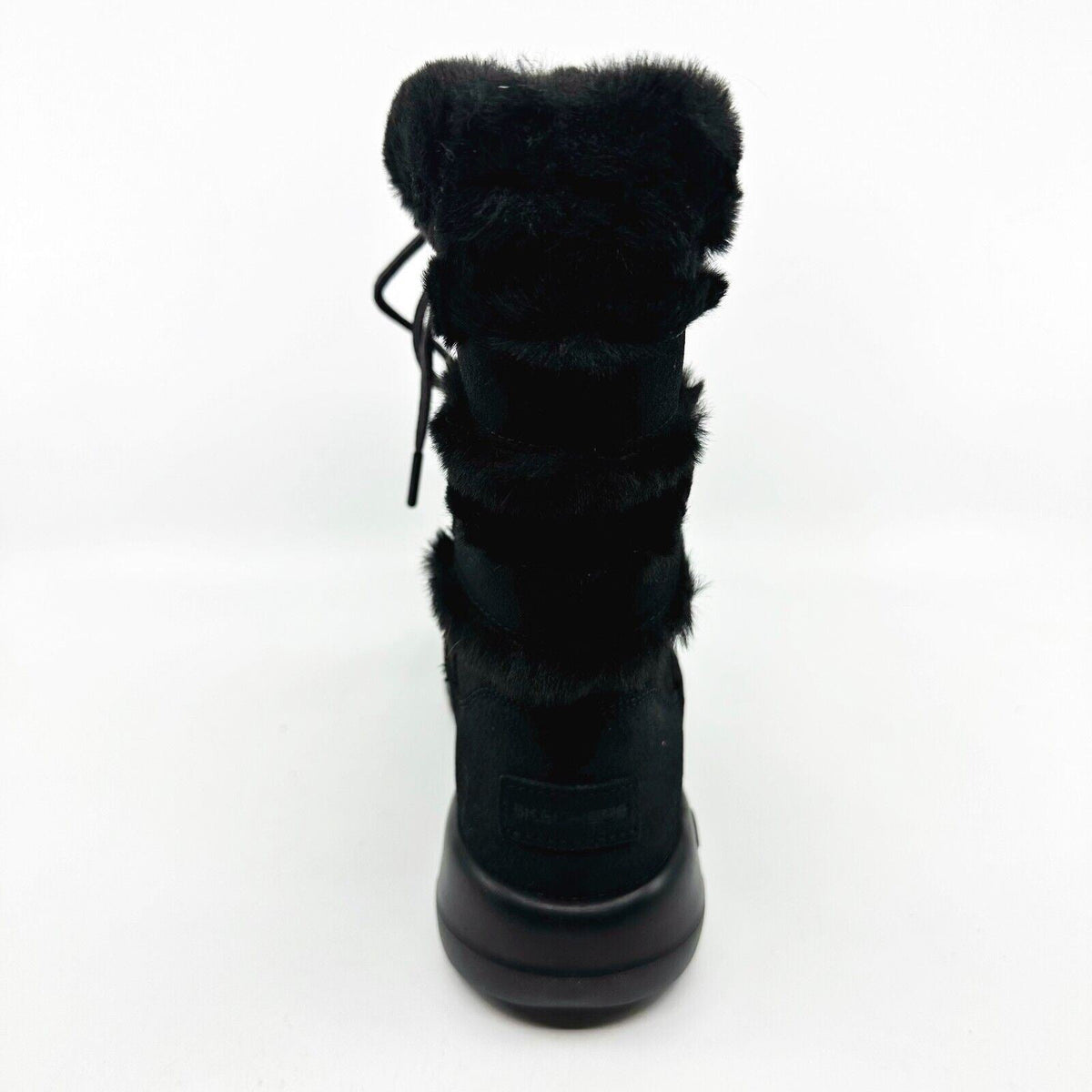 Skechers On The Go Joy Cyclone Black Womens Size 7 Comfort Shearling Boots
