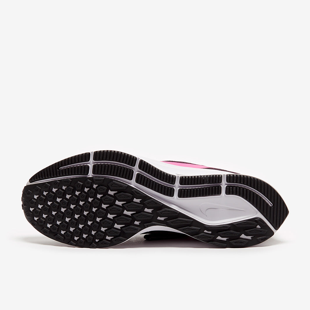 Nike Womens Zoom Pegasus 36 Flyease  -  Black/Pink Blast-True Berry