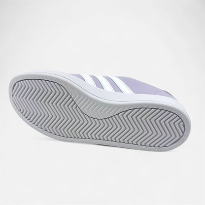 Adidas Grand Court 2.0 Silver Dawn Cloud White Womens Athletic Sneaker