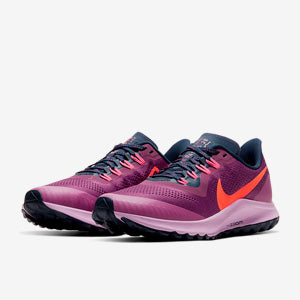 Nike Womens Air Zoom Pegasus 36 Trail  - Villain Red/Total Crimson