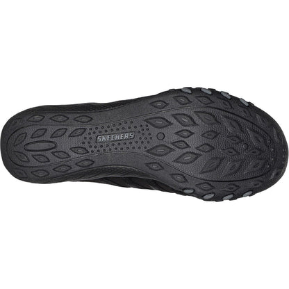 Women's Wide Fit Skechers 100593 Breathe Easy Roll Shoes