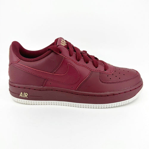 Nike AF1 (GS) Air Force 1 Team Red White Grade School Kids Sneakers 314192 613