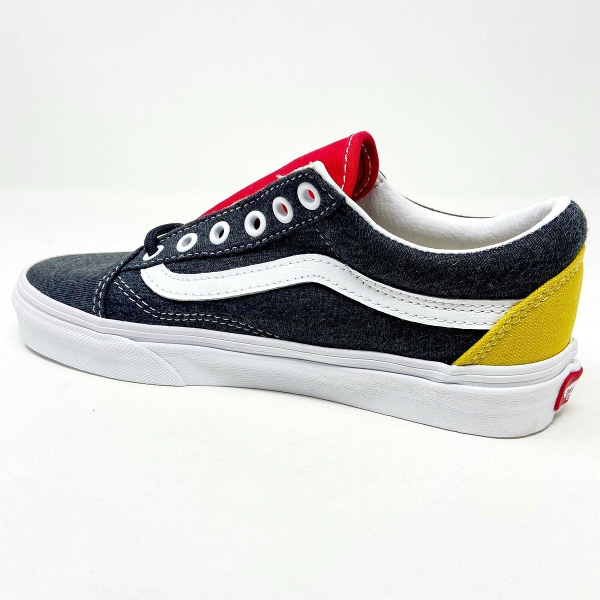 Vans Old Skool (Vans Coastal) Black True White Womens Size 6 Casual Sneakers