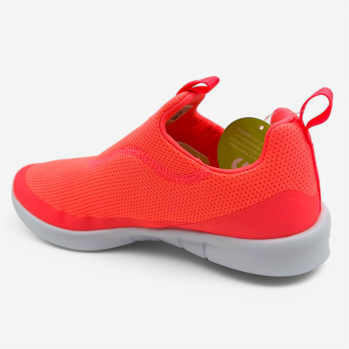 PUMA Laguna Fusion Slip On Ignite Pink Silver Womens Spikeless Golf Shoes