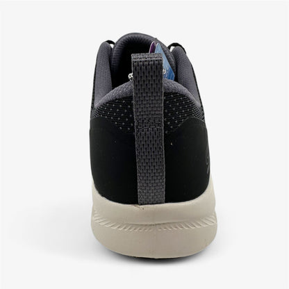 Skechers Glide Step Gratify Lume Black Natural Womens Athletic Sneaker