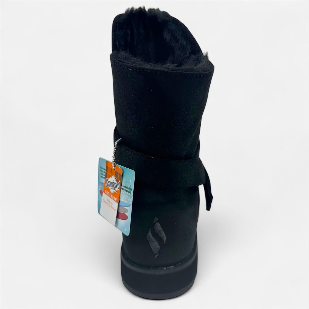 Skechers Keepsakes 2.0 Pikes Peak Black Womens Size 5 Scotchgard Shearling Style