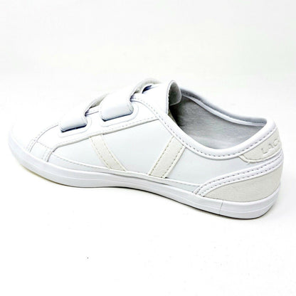 Lacoste Sideline 120 2 CUC Synthetic Off White Kids Casual Shoes