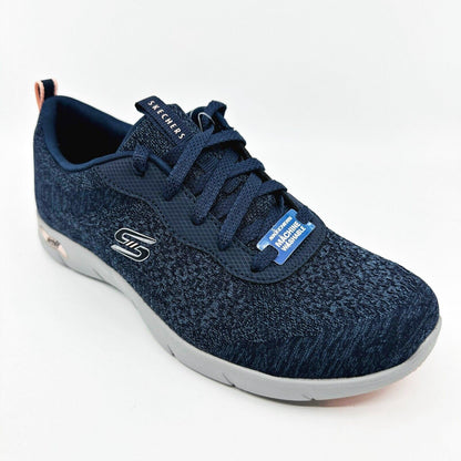 Skechers Arch Fit Refine Lavish Wish Navy Womens Size 6.5 Athletic Sneakers