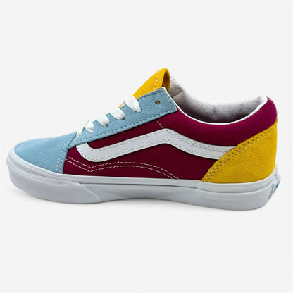 VANS Old Skool (Retro Rainbow) Multi Color Kids Size 3 Athletic Sneaker