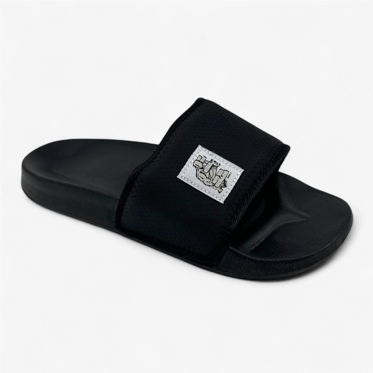 AND1 Shatter Black Mens Sandal Slide