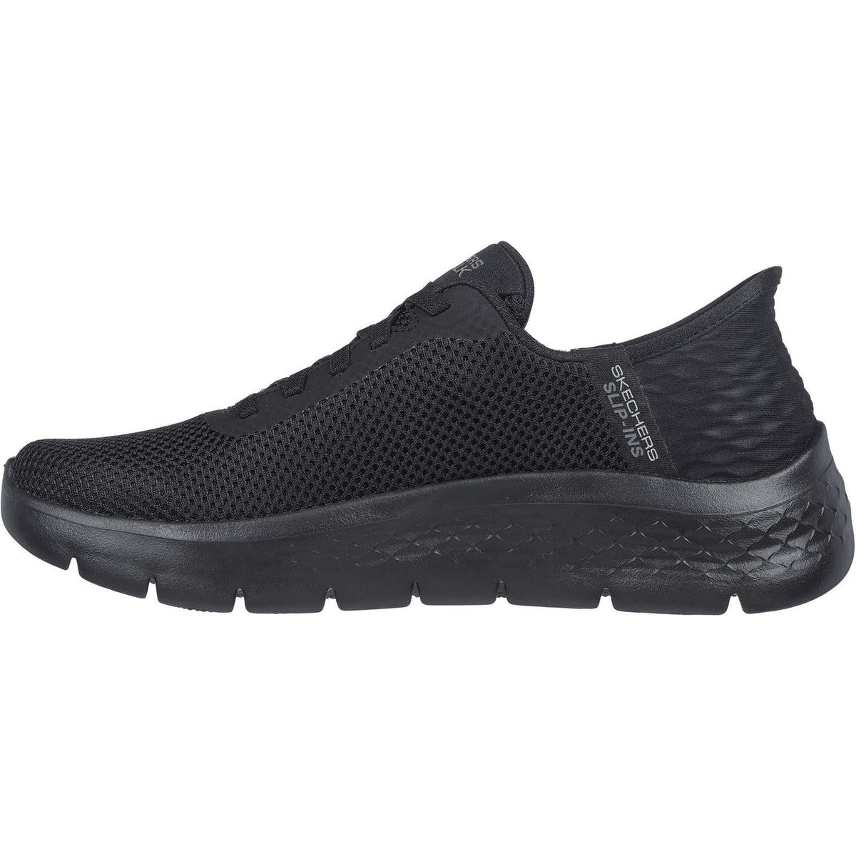 Women's Wide Fit Skechers 124836 Go Walk Flex Grand Entry Trainers