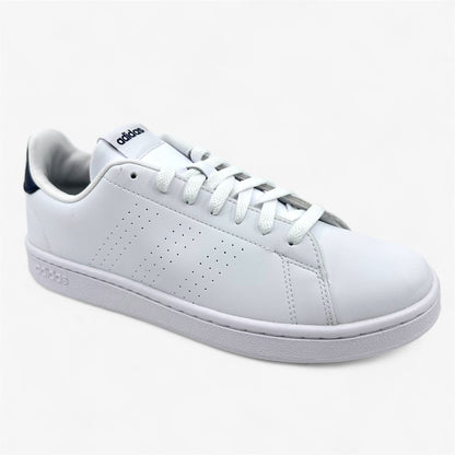 Adidas Advantage White Legend Ink Mens Athletic Sneaker