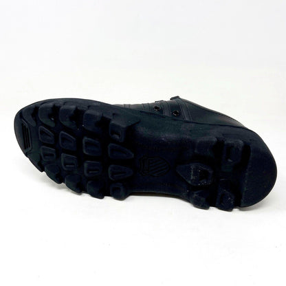 K-Swiss North Classic Triple Black Mens Athletic Casual Sneakers 06382 001