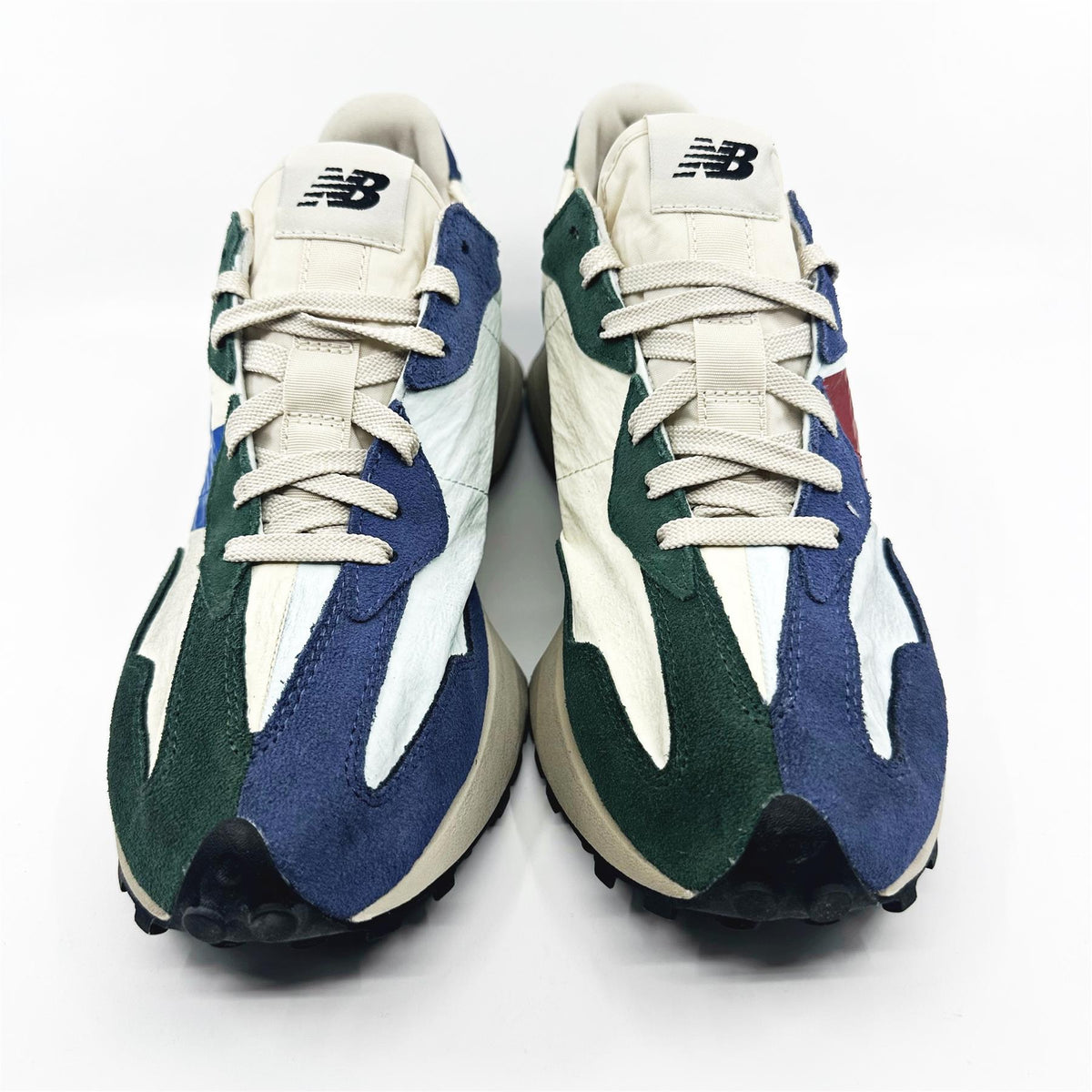 New Balance 327 Forest Green Serene Blue Mens Lifestyle Sneakers MS327VB