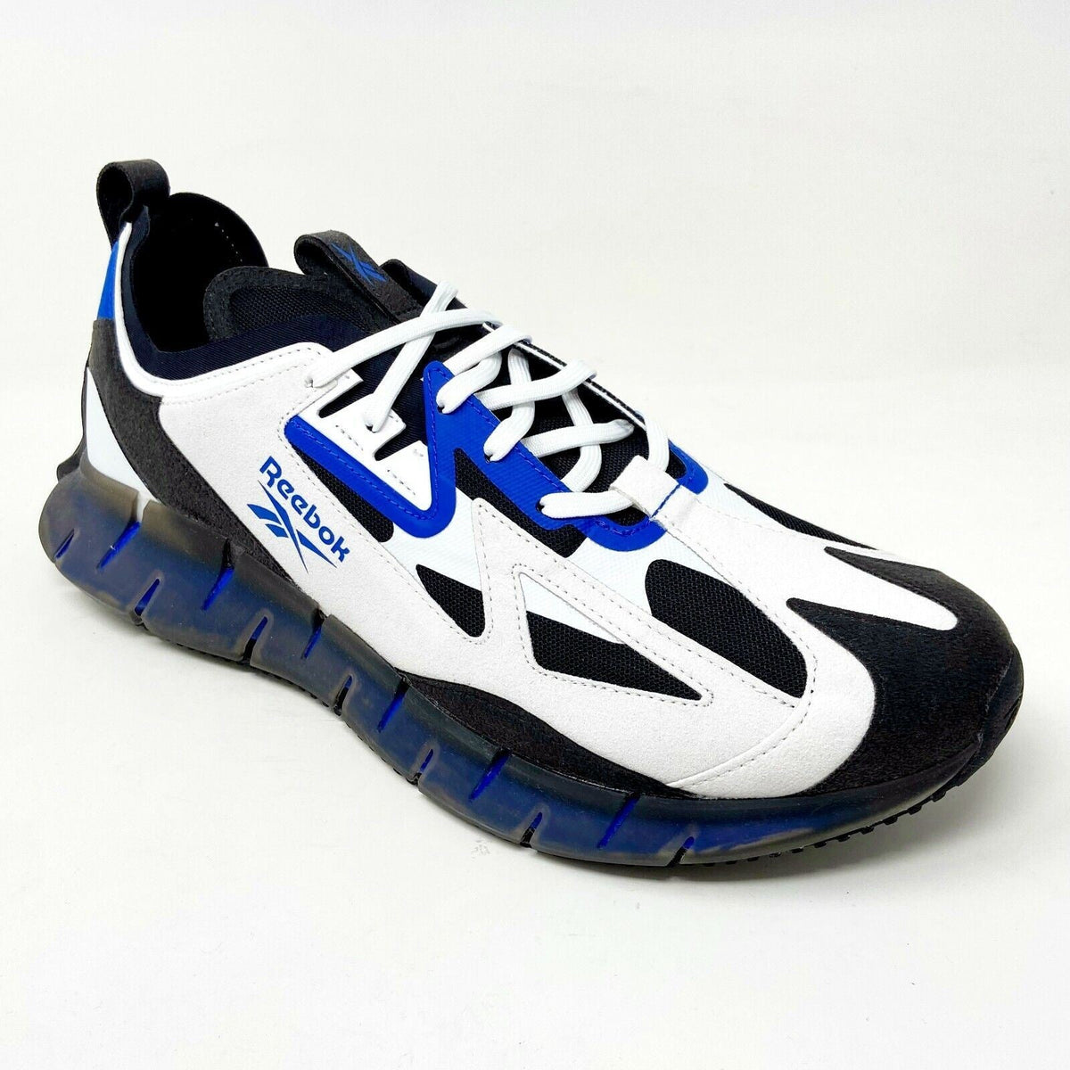 Reebok Zig Kinetica Concept Type 2 Black White Blue Mens Training Shoes FW5735