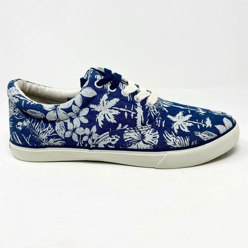 GBX Mayne Tropical White Blue Mens Casual Comfort Sneaker 134563 2