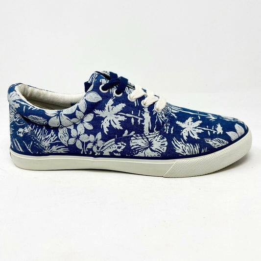 GBX Mayne Tropical White Blue Mens Casual Comfort Sneaker 134563 2