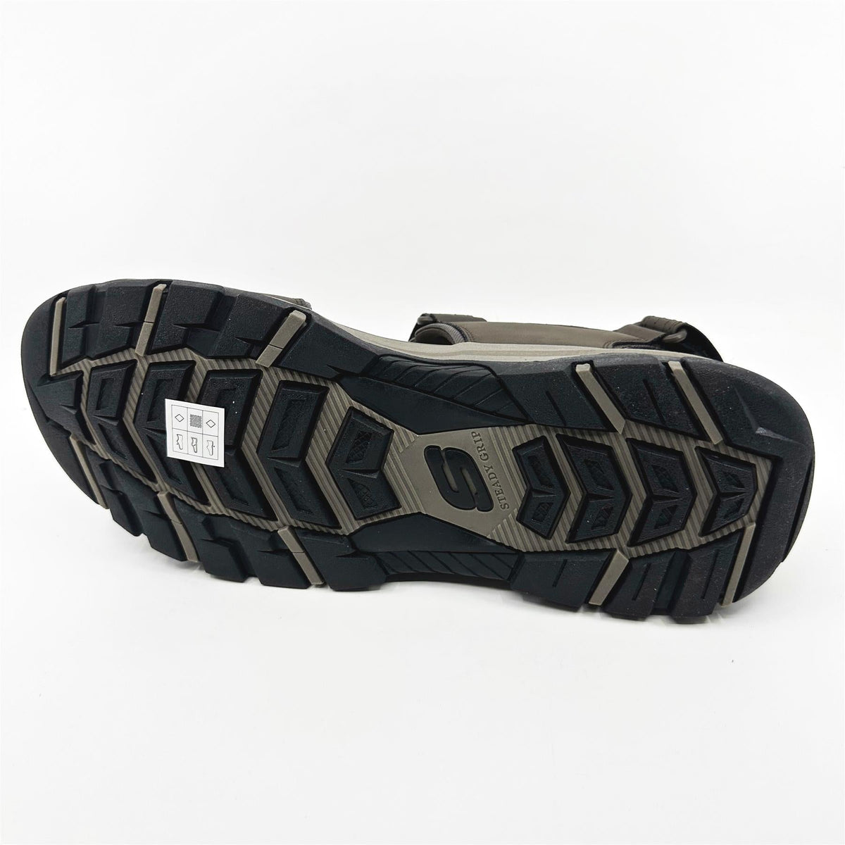 Skechers Tresmen Garo Chocolate Brown Mens Sandal Relaxed Fit Slip-On