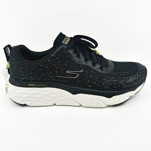 Skechers Max Cushioning Elite Commemoration 30th Anniv Black White Mens Sneakers