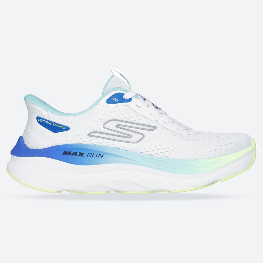 Women's Wide Fit Skechers 129200 Slip-ins Max Run Trainers