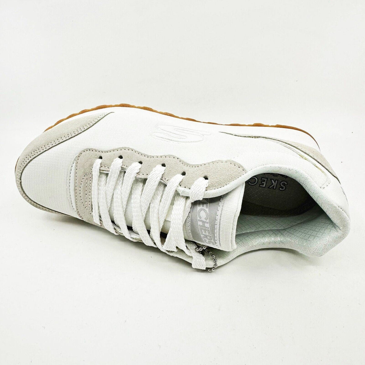 Skechers OG 85 Vibein White Womens Size 6 Athletic Sneakers