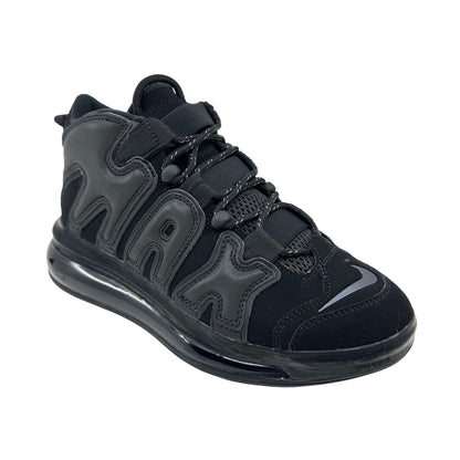 Nike Air More Uptempo 720 QS 1 Black Metallic Womens Athletic Sneaker