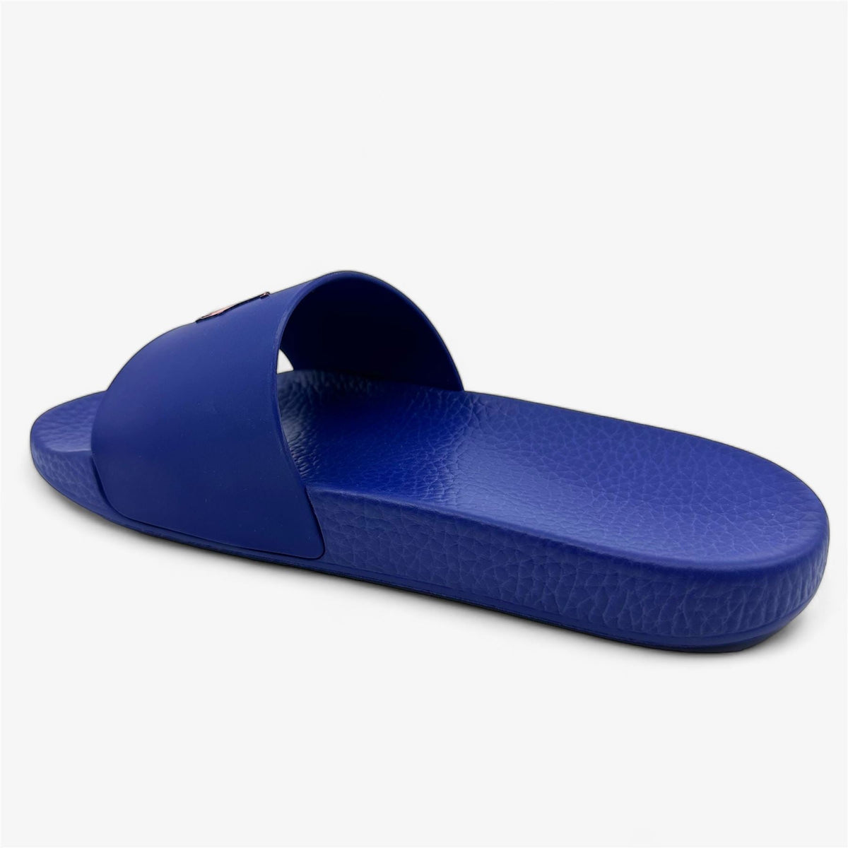 Ralph Lauren Slide SN SLI Navy Blue  Red Mens Sandal Big Pony Slide