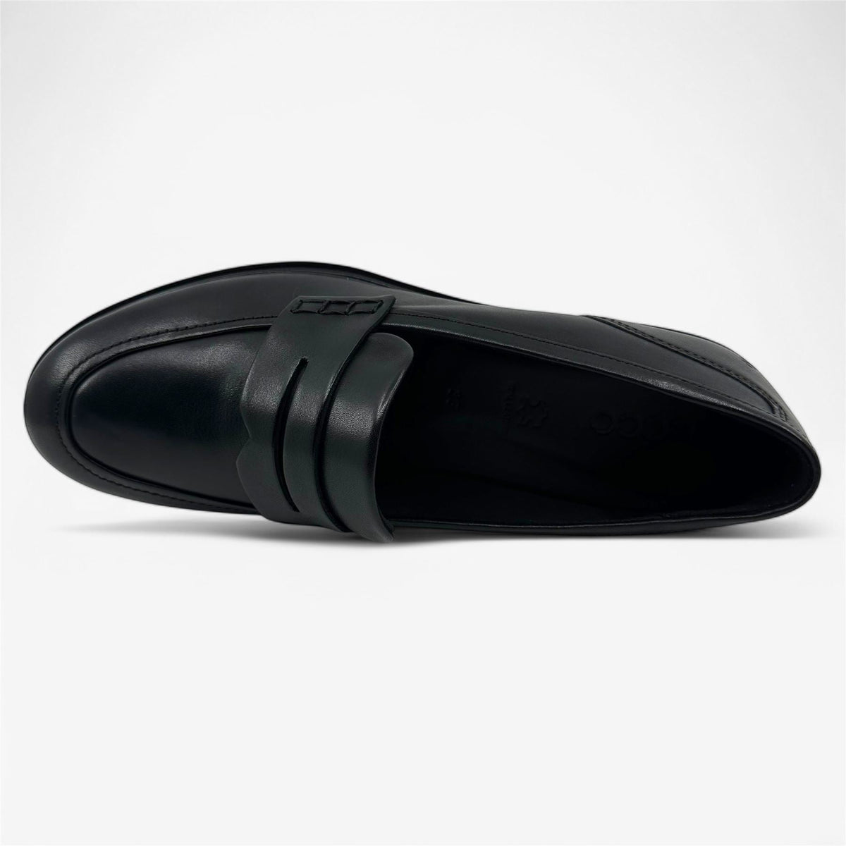 ECCO Dress Classic 15 Black Womens Casual Loafer
