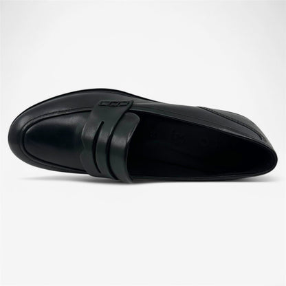 ECCO Dress Classic 15 Black Womens Casual Loafer