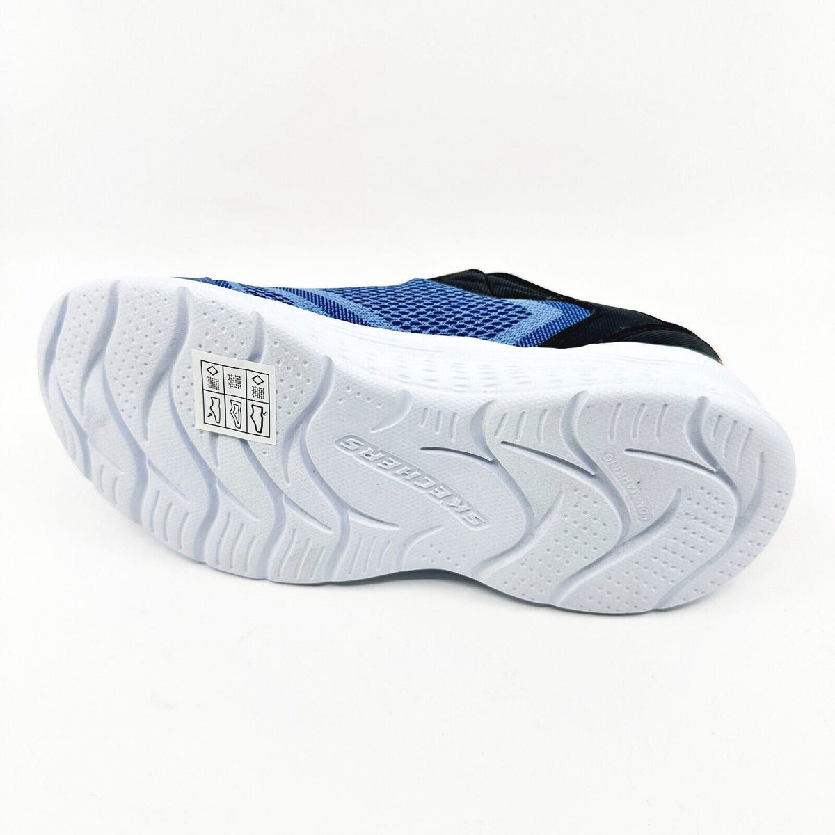 Skechers Snap Sprints Blue Pink Navy Kids Girls Sneakers