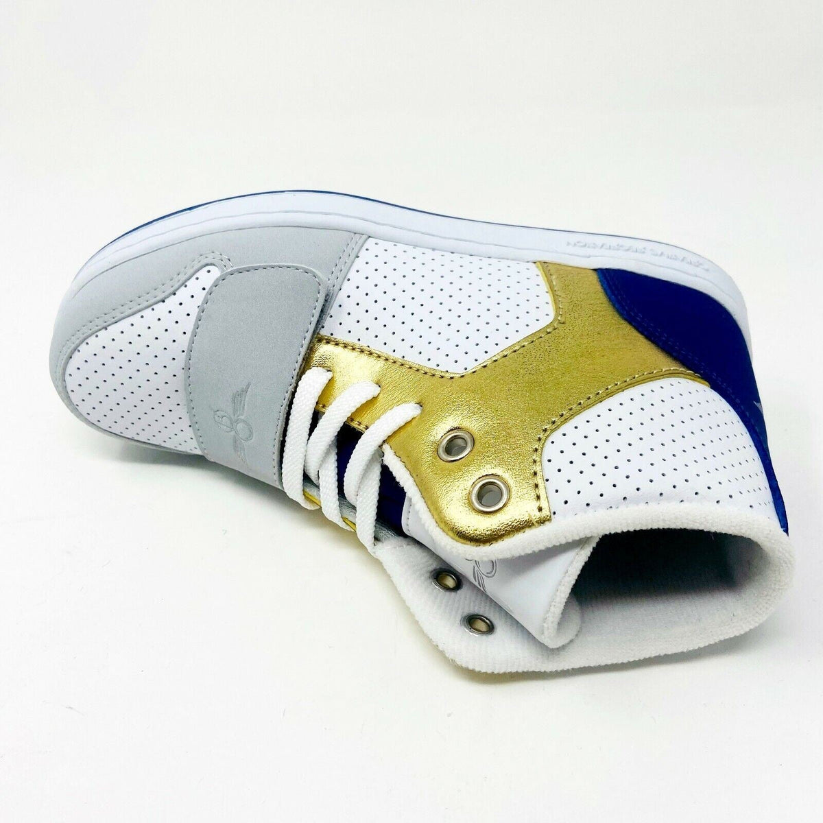 Creative Recreation Cesario Metallic Gold Vapor White Royal Youth Kids Sneakers