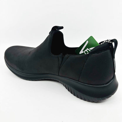 Skechers Ultra Flex Richly Black Gray Womens Casual Comfort Shoes