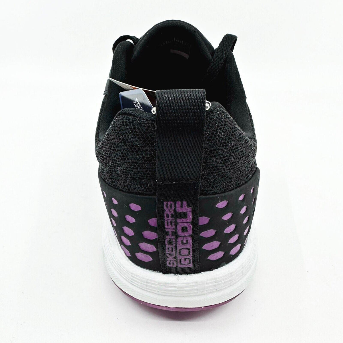 Skechers Go Golf Max Fairway 2 Black Purple Womens Spikeless Shoes
