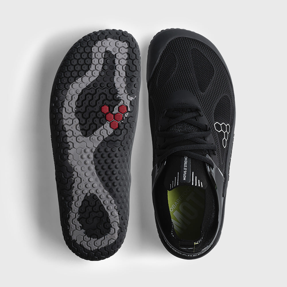 Vivobarefoot - Motus Strength Mens - Obsidian/Grey