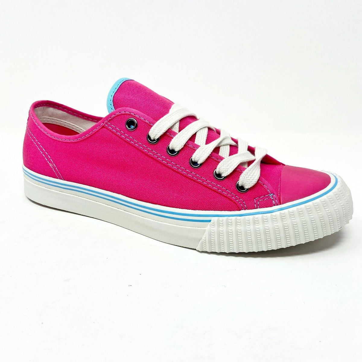 PF Flyers Center Lo Riess Raspberry Pink White Mens Retro Shoe Sneakers PM11CL2C