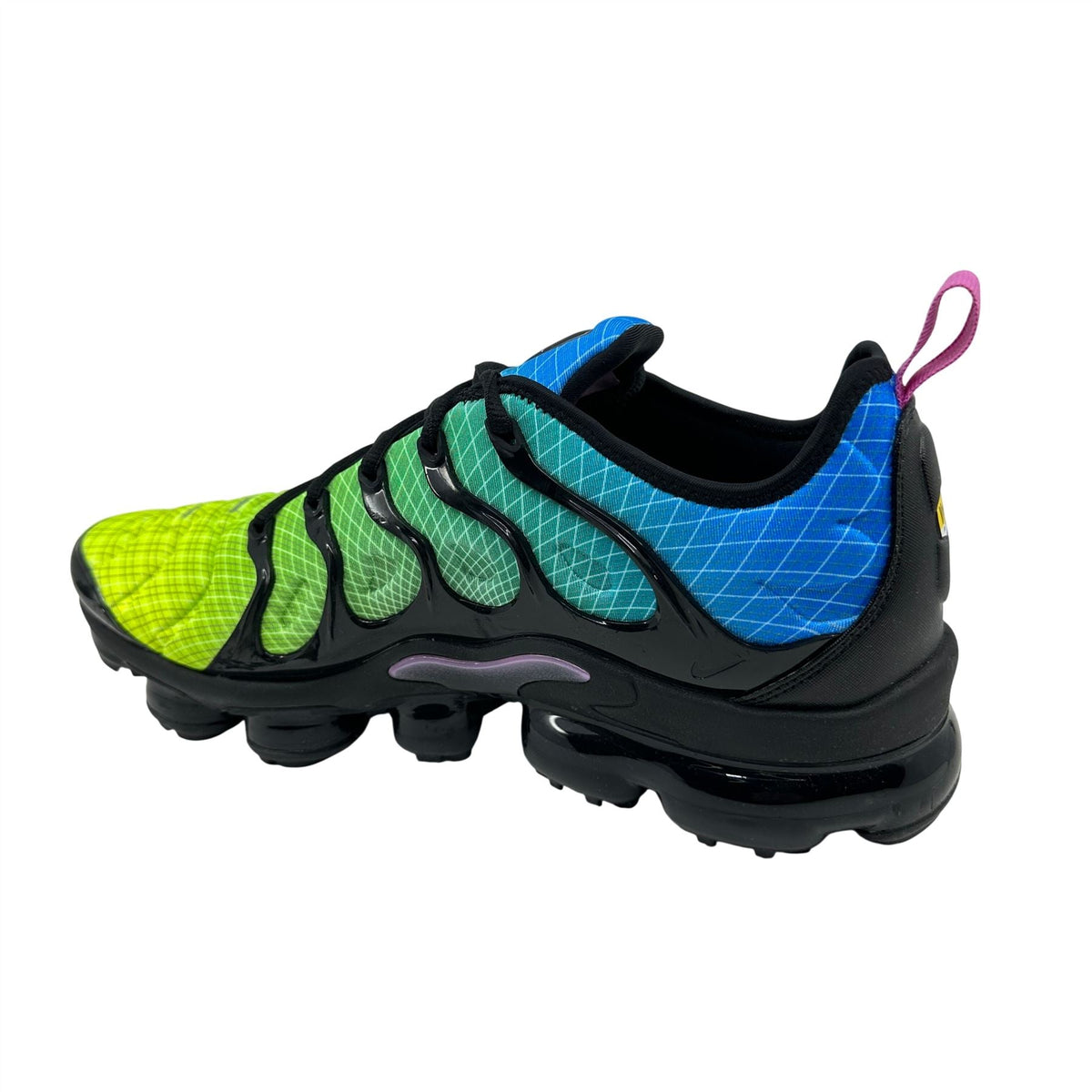 Nike Air Vapormax Plus Aurora Green Reflect Silver Mens Athletic Sneaker