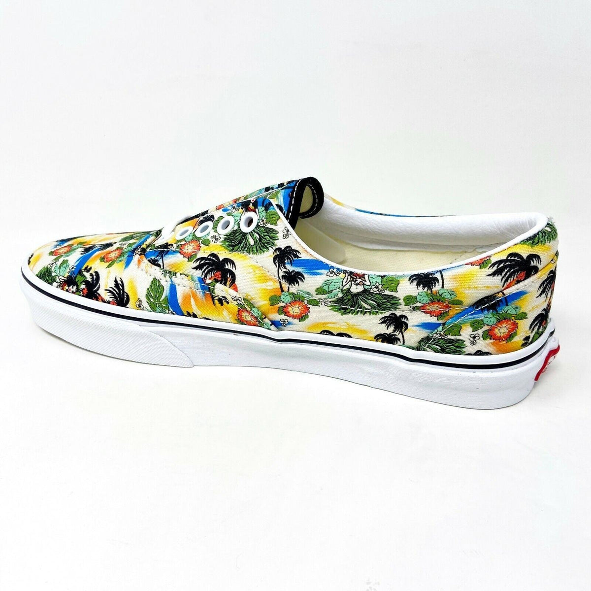 Vans Era (Aloha) Black True White Mens Hawaii Casual Sneakers
