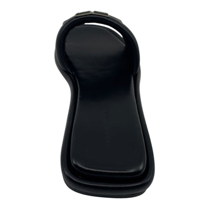 Tory Burch Double T Sport Slide Perfect Black Womens Nappa Leather Slide