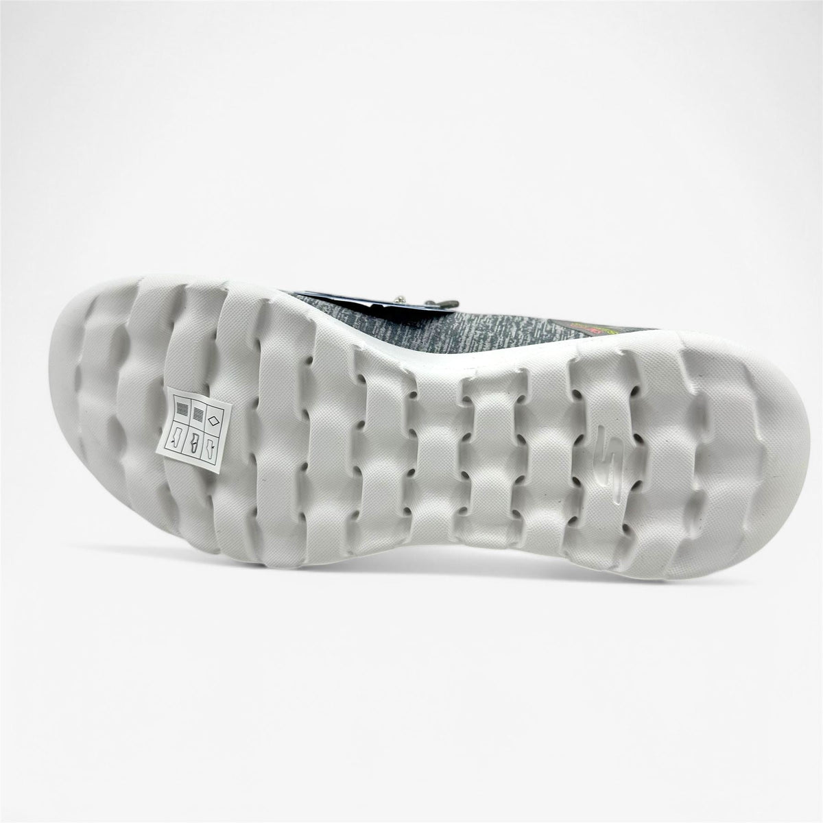 Skechers Go Walk Joy Iris Gray Womens Athletic Sneaker