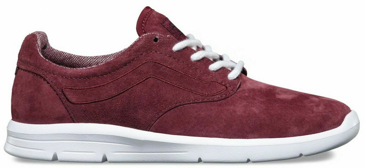 VANS ISO 1.5 (Tweed Dots) Burgundy True White Ultracush Mens Trainers