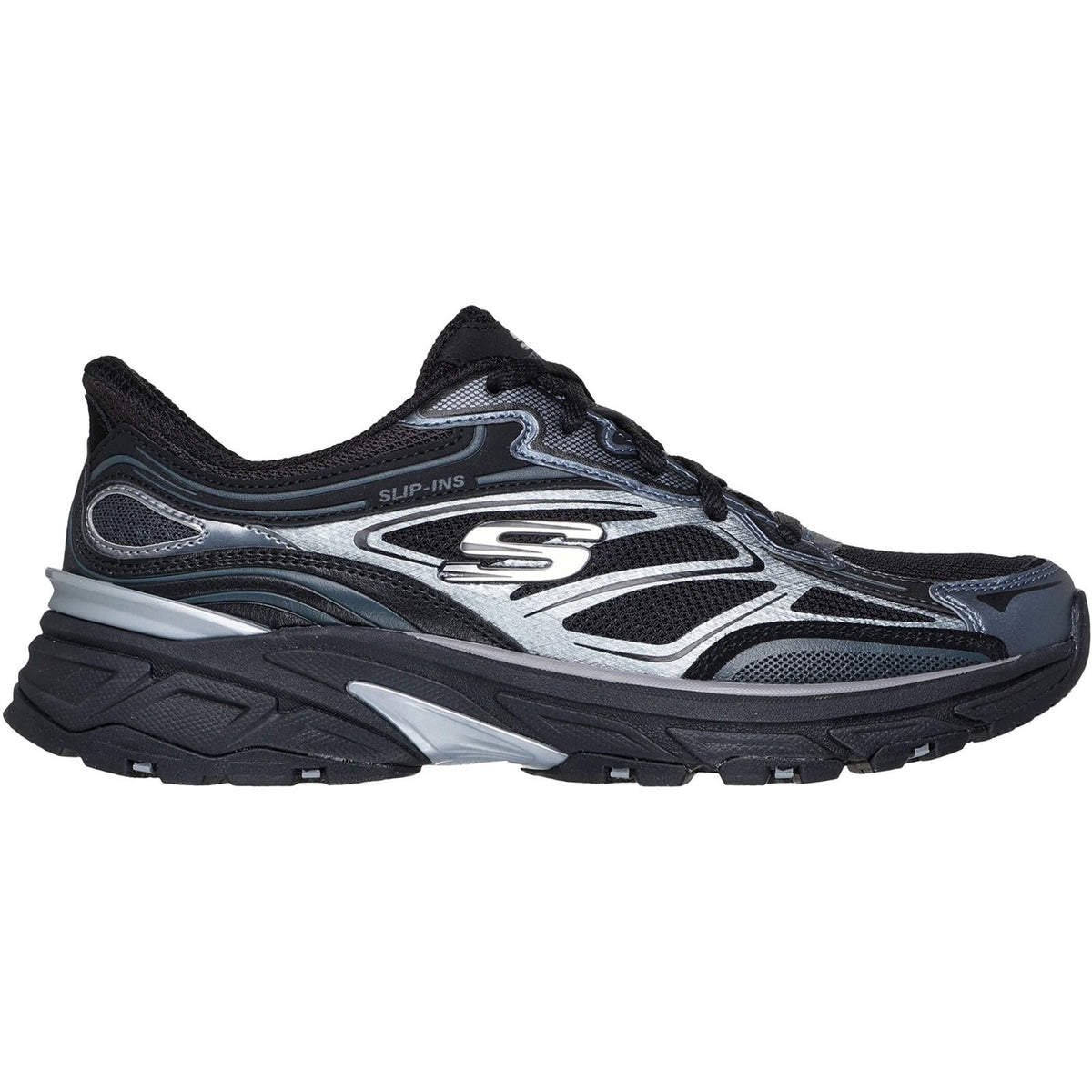 Women's Wide Fit Skechers 150710 Slip-ins Stamina Sport Trainers