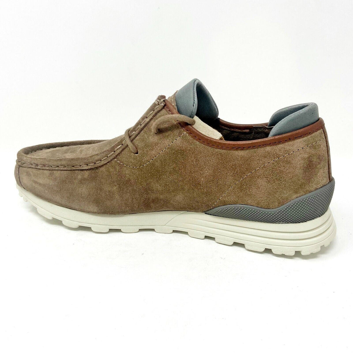 Clae Hopper Redwood Suede Mens Premium Moc Toe Casual Sneakers