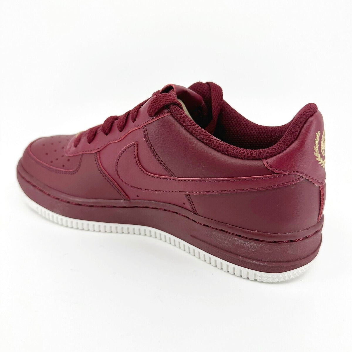 Nike AF1 (GS) Air Force 1 Team Red White Grade School Kids Sneakers 314192 613
