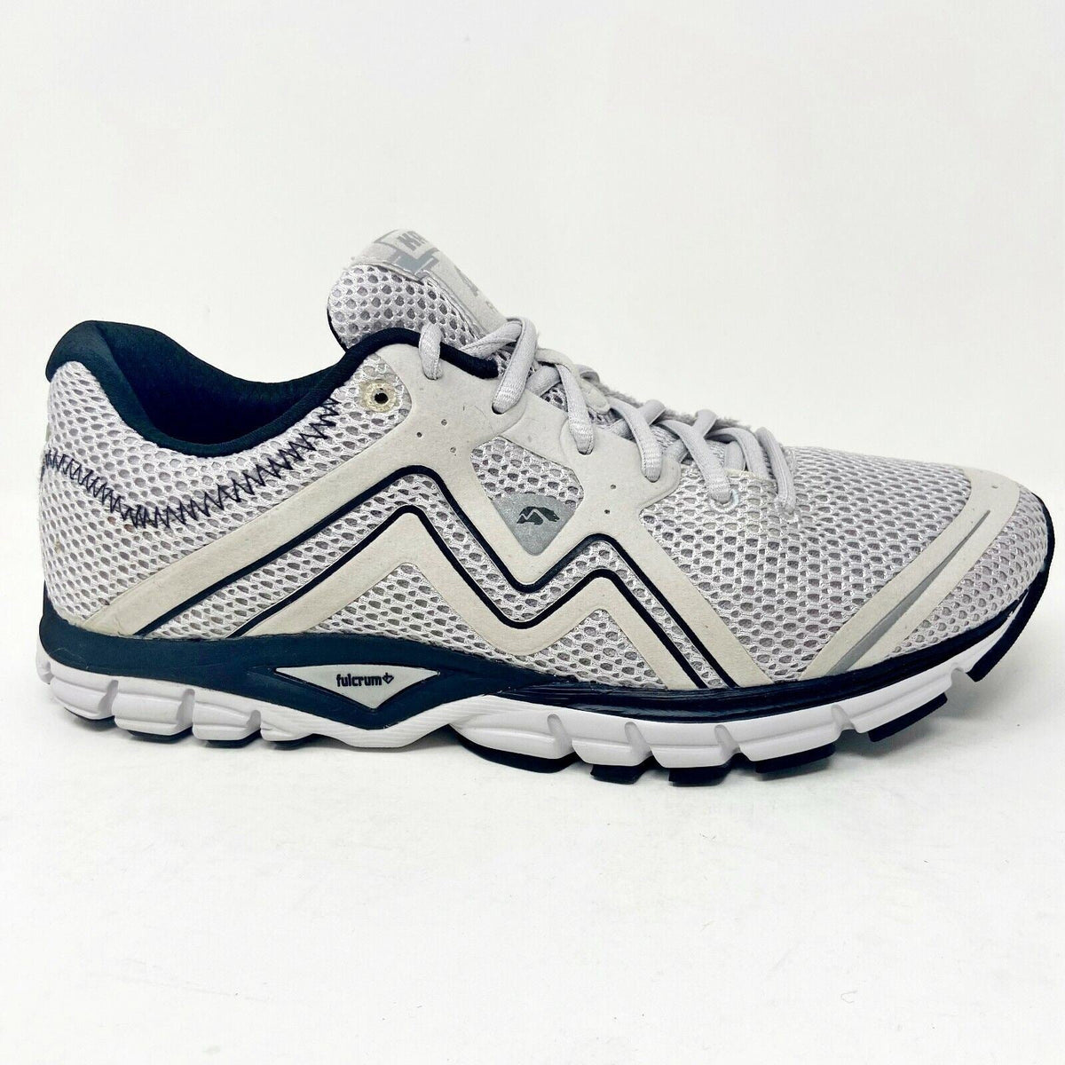 Karhu Fluid3 Fulcrum Grey Black Mens Shoes Running Sneakers F100120